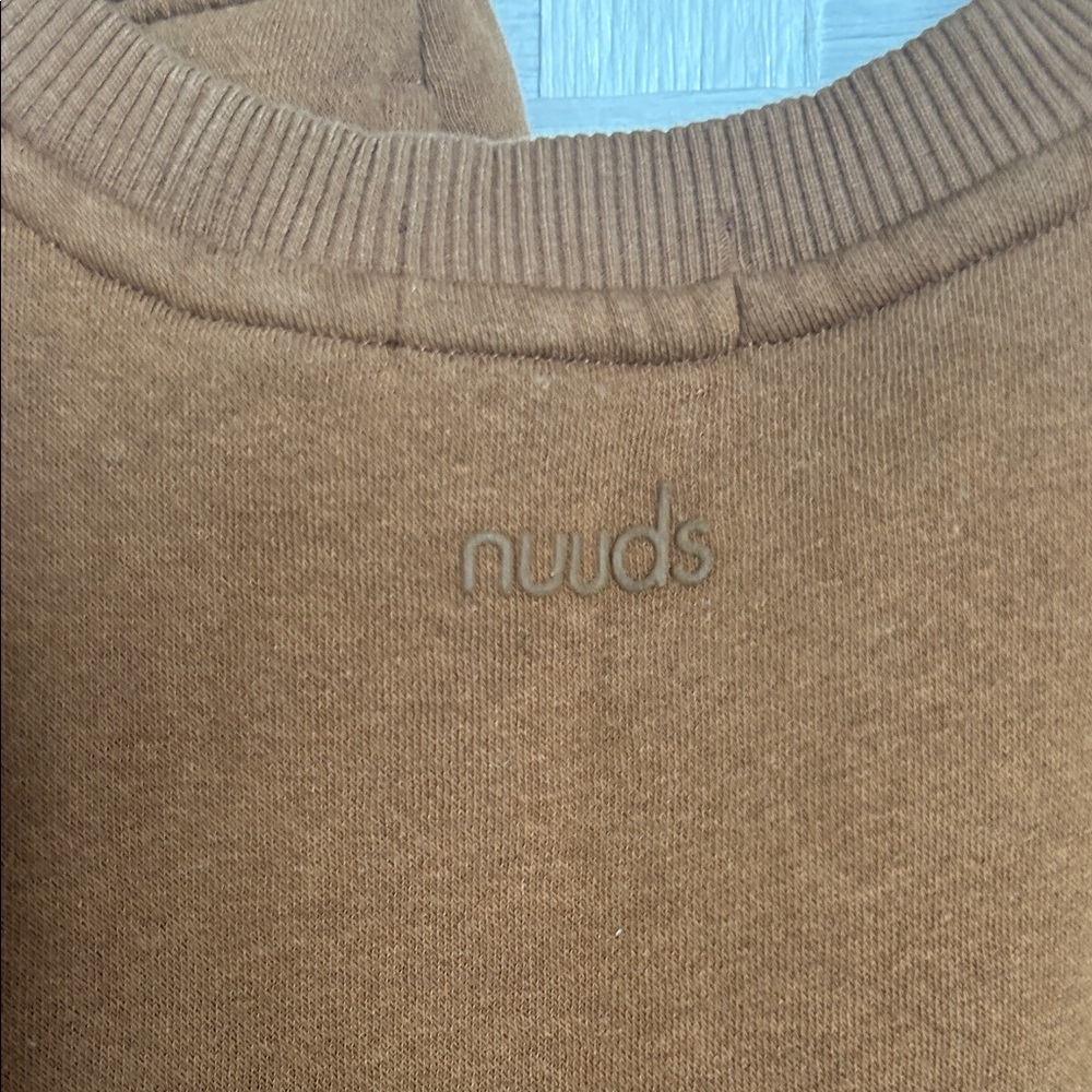 nuuds Chocolate Brown Jogger & Crewneck Set - Picture 7 of 8